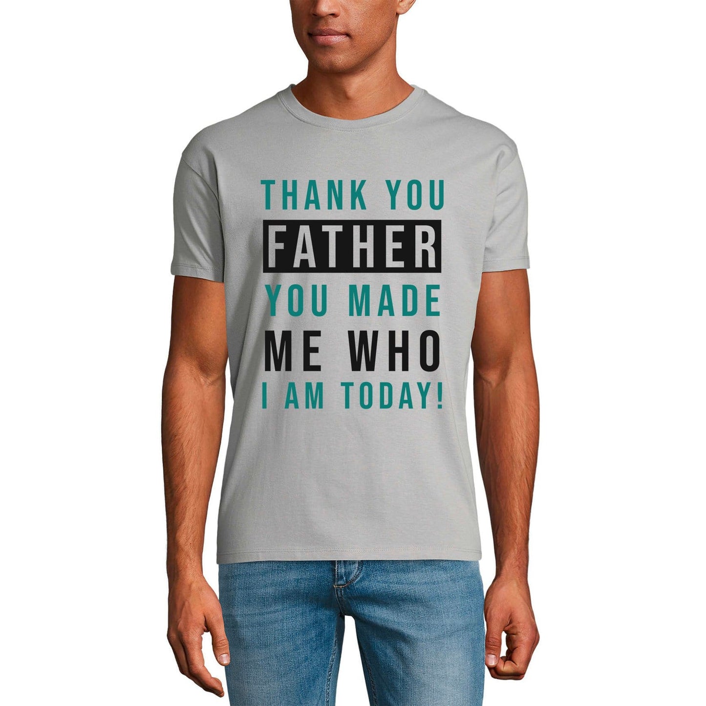 ULTRABASIC Graphic T-Shirt Thank You Father - Birthday Gift for Son