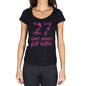 27 And Never Felt Better Womens T-Shirt Black Birthday Gift 00408 - Black / Xs - Casual