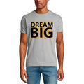 ULTRABASIC Men's T-Shirt Dream Big - Motivational Quote - Vintage Shirt