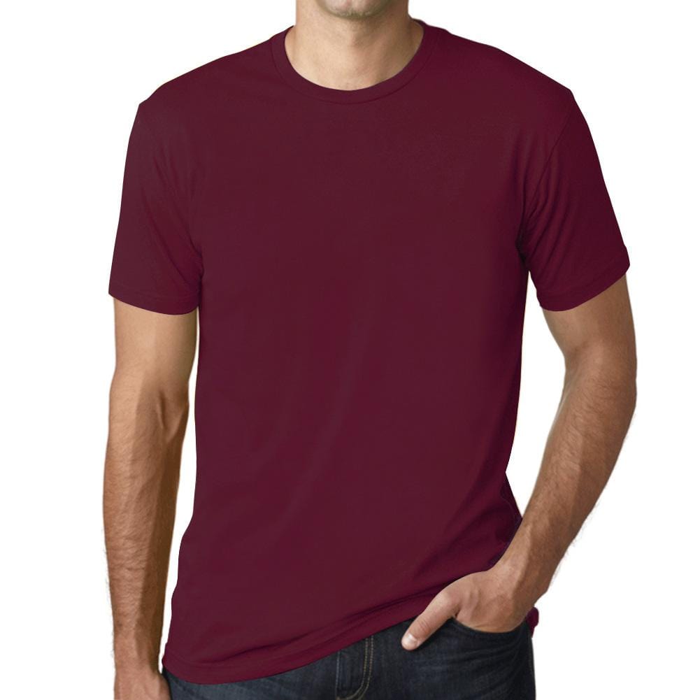 Simple Order Custom Men's Crew Neck T-shirt Your multicolor design on the t-shirt color of your choice (43 colors)