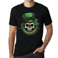 ULTRABASIC Graphic Men's T-Shirt - St. Patrick's Day Shirt - Skull Clover Tee