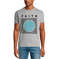 ULTRABASIC Men's Graphic T-Shirt Faith - Novelty Hope Shirt for Men