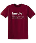 Men's T-Shirt Graphic Novelty Funny T Shirt Funcle Gift for Uncle Tango Red