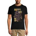 ULTRABASIC Men's Novelty T-Shirt Happy Life - Robot Scary Tee Shirt