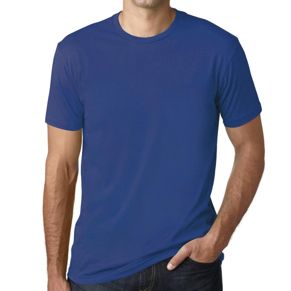 Simple Order Custom Men's Crew Neck T-shirt Your multicolor design on the t-shirt color of your choice (43 colors)
