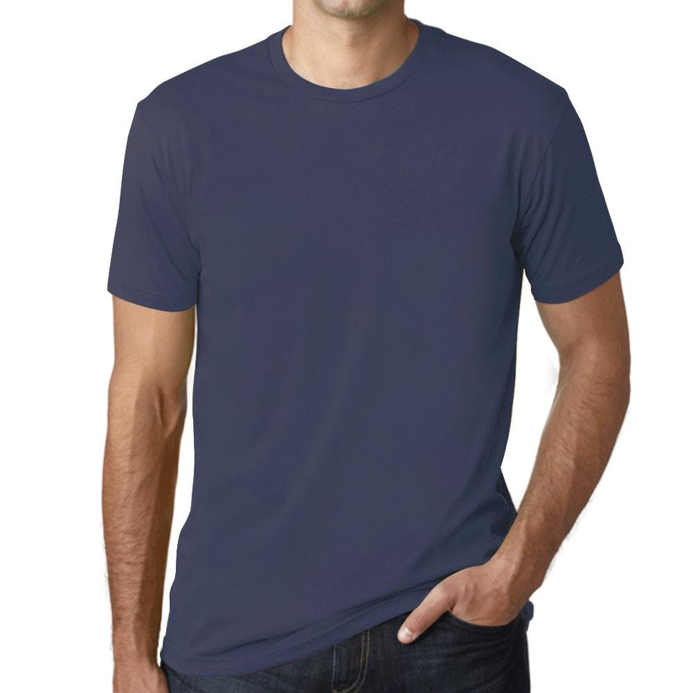 Simple Order Custom Men's Crew Neck T-shirt Your multicolor design on the t-shirt color of your choice (43 colors)