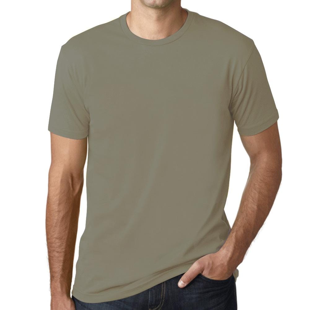 Simple Order Custom Men's Crew Neck T-shirt Your multicolor design on the t-shirt color of your choice (43 colors)