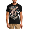 ULTRABASIC Men's Torn T-Shirt Sphynx Cat - Hairless Kitten Vintage Shirt for Men