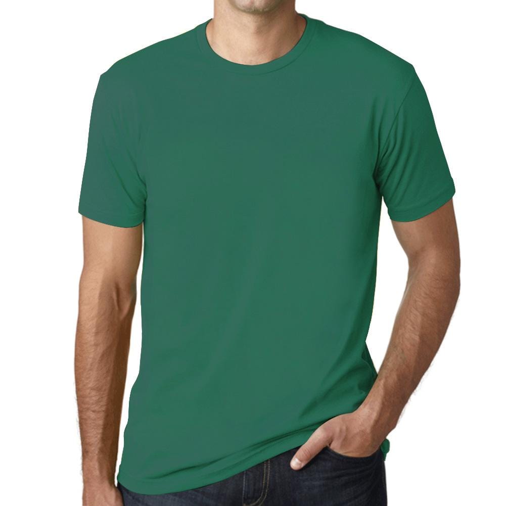 Simple Order Custom Men's Crew Neck T-shirt Your multicolor design on the t-shirt color of your choice (43 colors)