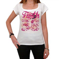 38, Furth, City With Number, Women's Short Sleeve Round White T-shirt 00008