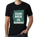 Ultrabasic - Homme Graphique Summer in Rimini Noir Profond