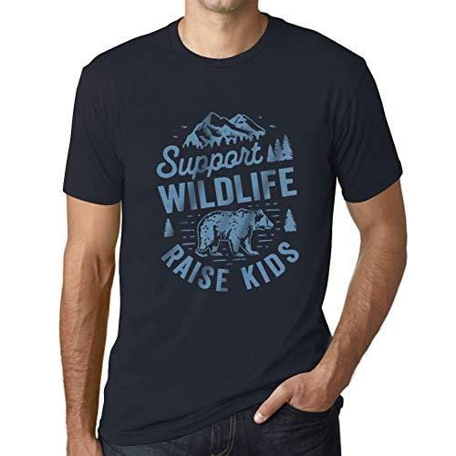 Ultrabasic - Homme T-Shirt Graphique Support Wildlife Marine