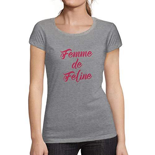Ultrabasic - Tee-Shirt Femme Manches Courtes Femme de Feline