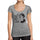 Ultrabasic - Tee-Shirt Femme col Rond Décolleté Hey Cancer This is for You