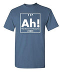 Men's T-shirt Ah! The Element of Surprise Graphic Sarcastic Funny Tshirt Dusk