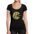 Ultrabasic - Femme Graphique Classique Vintage Controller T-Shirts Esports Drôlen Cadeau Idées Tee Noir Profond