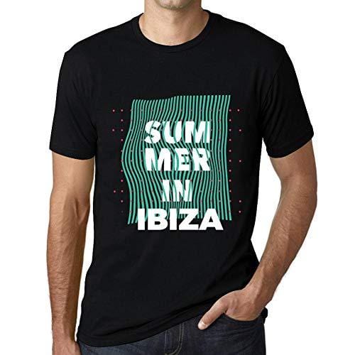 Ultrabasic - Homme Graphique Summer in Ibiza Noir Profond