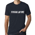 Ultrabasic - Homme T-Shirt Graphique Finoallafine Marine