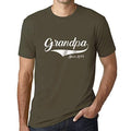 Ultrabasic - Homme T-Shirt Graphique Grandpa Since 2015 Army