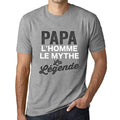Papa 4 LHomme Le Mythe La Légende T-Shirt Papa Tshirt Papa Lours Shirt Le pépé