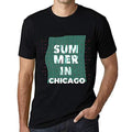 Ultrabasic - Homme Graphique Summer in Chicago Noir Profond