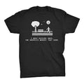 Men's Tshirt I Went Outside Once, The Graphics Weren't That Funny Gamer T-Shirt Black