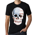 ULTRABASIC Graphic Men's T-Shirt - American Patriotic Skull Shirt - Halloween Gift