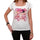 44 Alicante City With Number Womens Short Sleeve Round White T-Shirt 00008 - White / Xs - Casual