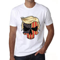 ULTRABASIC Men's Graphic T-Shirt American Flag Skull - Funny Donald Trump Shirt