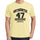47 Authentic Genuine Yellow Mens Short Sleeve Round Neck T-Shirt 00119 - Yellow / S - Casual