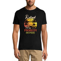 ULTRABASIC Herren Vintage T-Shirt im Ruhestand, nicht mein Problem mehr – lustiges T-Shirt