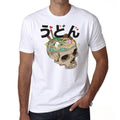 ULTRABASIC Men's Graphic T-Shirt Chinese Food Skull Shirt - Funny Halloween Tee