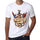 Ultrabasic - Homme T-Shirt Graphique Anchor Tattoo Misery Blanc