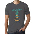 Ultrabasic - Homme T-Shirt Graphique Vacation Mode Gris Souris