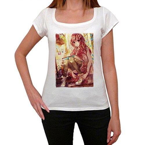 Manga Artist T-Shirt Femme,Blanc, t Shirt Femme,Cadeau
