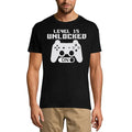 ULTRABASIC Men's Gaming T-Shirt Level 15 Unlocked - Game Mode On - Gamer Shirt
