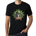 ULTRABASIC Graphic Men's T-Shirt - Ok, but First Weed - Rasta Skull Shirt