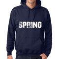 Ultrabasic Homme Femme Unisex Sweat à Capuche Hoodie Popular Words Spring French Marine