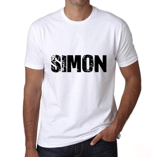 Ultrabasic ® Homme Graphique Imprimé Impressionnant nom de Famille Tée-Shirt Idées de Cadeau Tee Shirt Simon