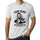 Ultrabasic - Homme T-Shirt Graphique Four Score and Seven Beers Ago 4th July Blanc Chiné