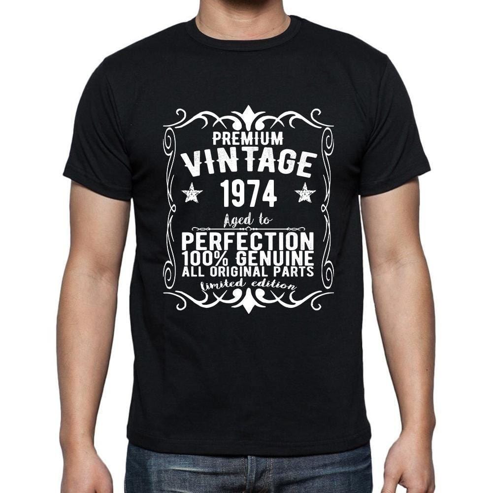 Homme Tee Vintage T Shirt Premium Vintage Year 1974