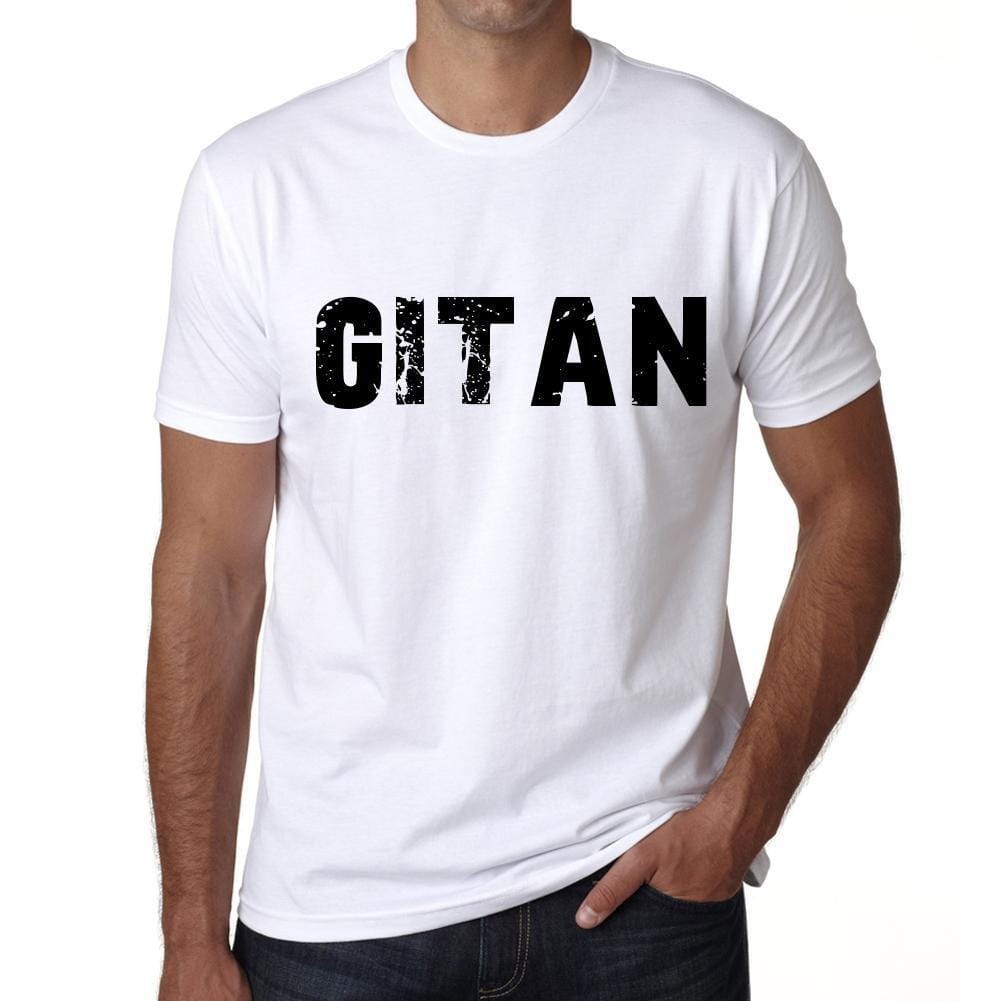 Homme T Shirt Graphique Imprimé Vintage Tee Gitan