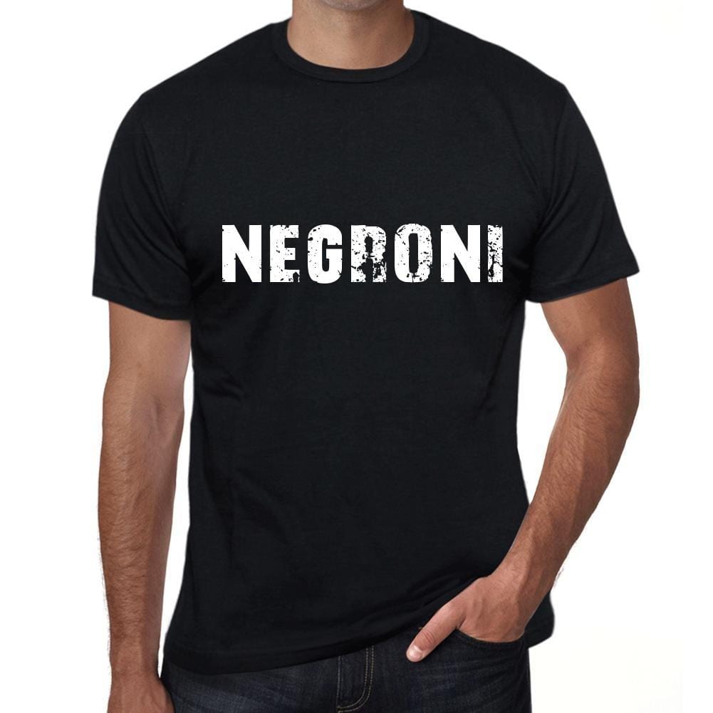 Homme T Shirt Graphique Imprimé Vintage Tee Negroni