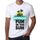 Homme T Shirt Graphique Imprimé Vintage Tee Summer Dance Australia Blanc