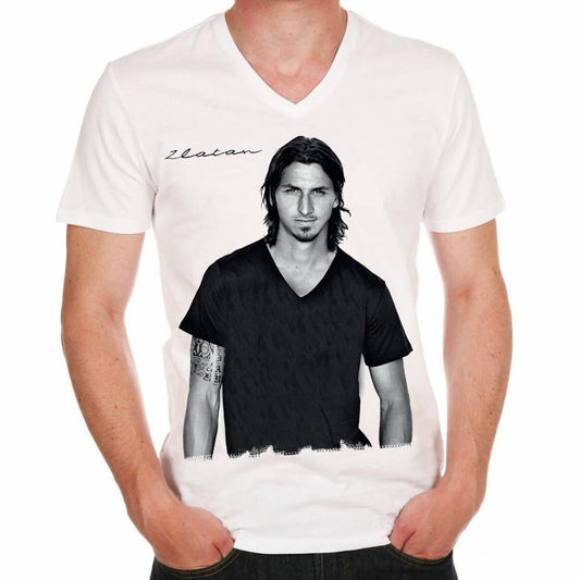 Zlatan Ibrahimovic : t Shirt Cadeau Homme Blanc