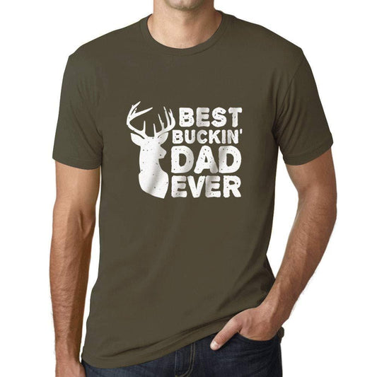 Ultrabasic - Homme T-Shirt Graphique Best Buckin' Dad Ever Amry