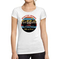 Ultrabasic® Tee-Shirt Femme Manches Courtes Mountain Mamma Take Me Home Ancien Tee Anniversaire Cadeau Idée