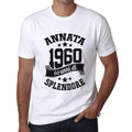 Ultrabasic® Homme T-Shirt Graphique Vintage Fatto nel 1960, 60 Anni di Splendore Anniversaire Cadeau