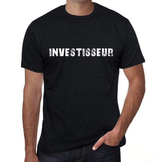 Homme Tee Vintage T Shirt investisseur