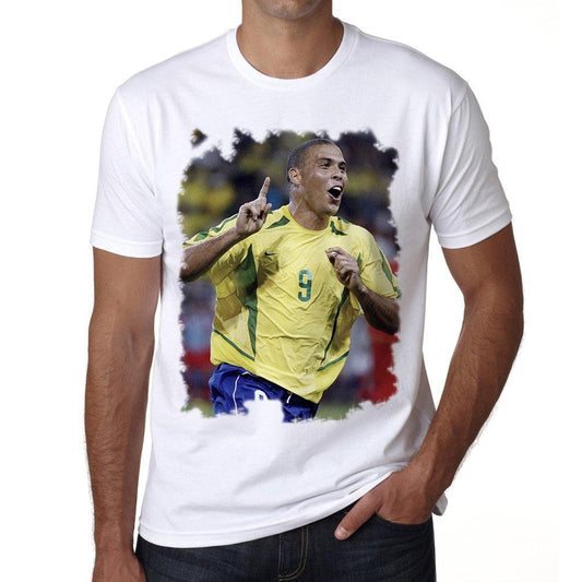 Ronaldo T-Shirt,Homme,Blanc,t Shirt